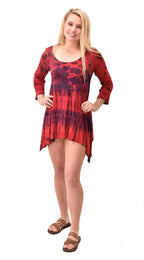 Amara Tie Dye Tunic Dress - view 1