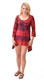 Amara Tie Dye Tunic Dress - view 2