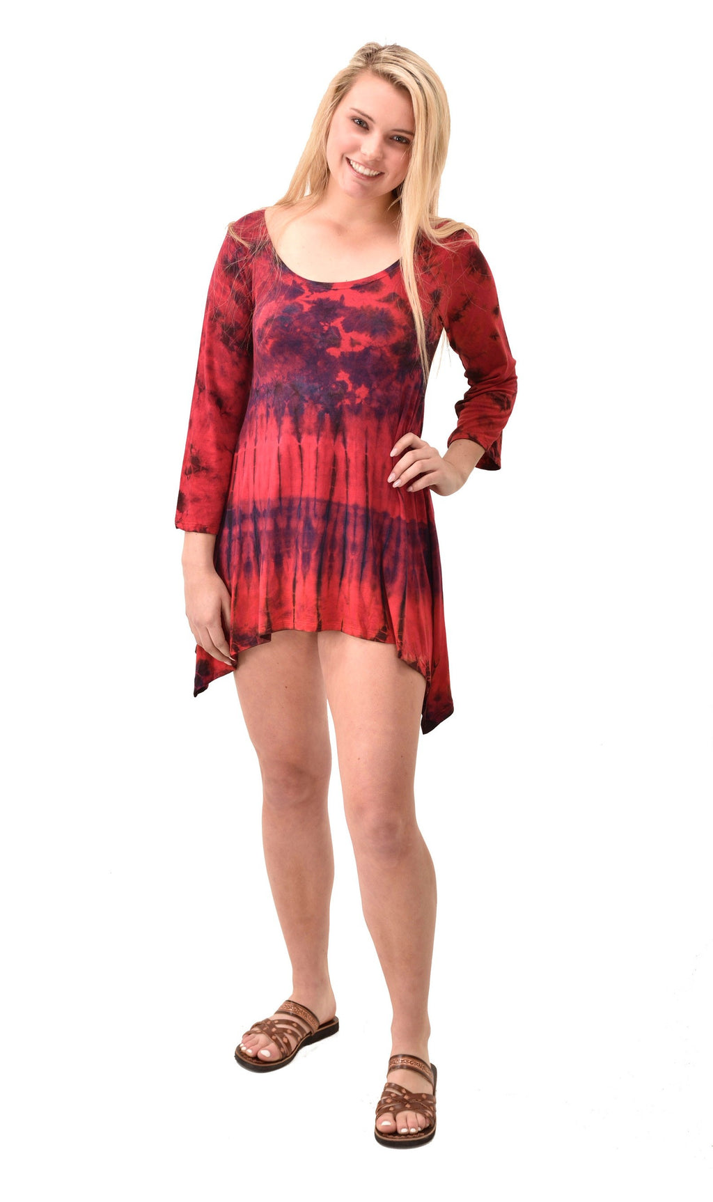 Amara Tie Dye Tunic Dress - view 3