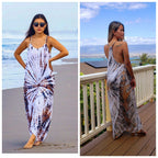 Ayla Racerback Tie Dye Maxi Dress - view 2