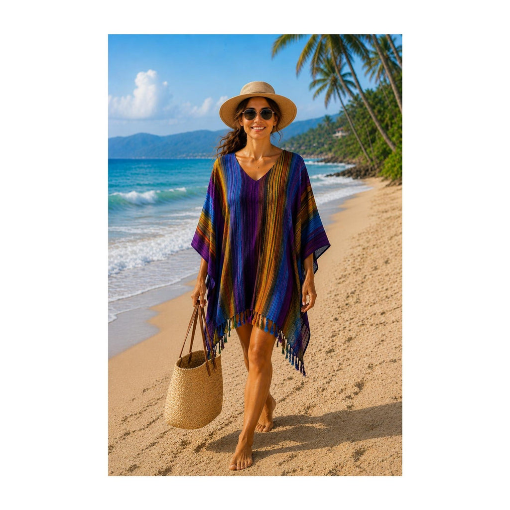 Dove Printed Cover-Up Dress - view 1