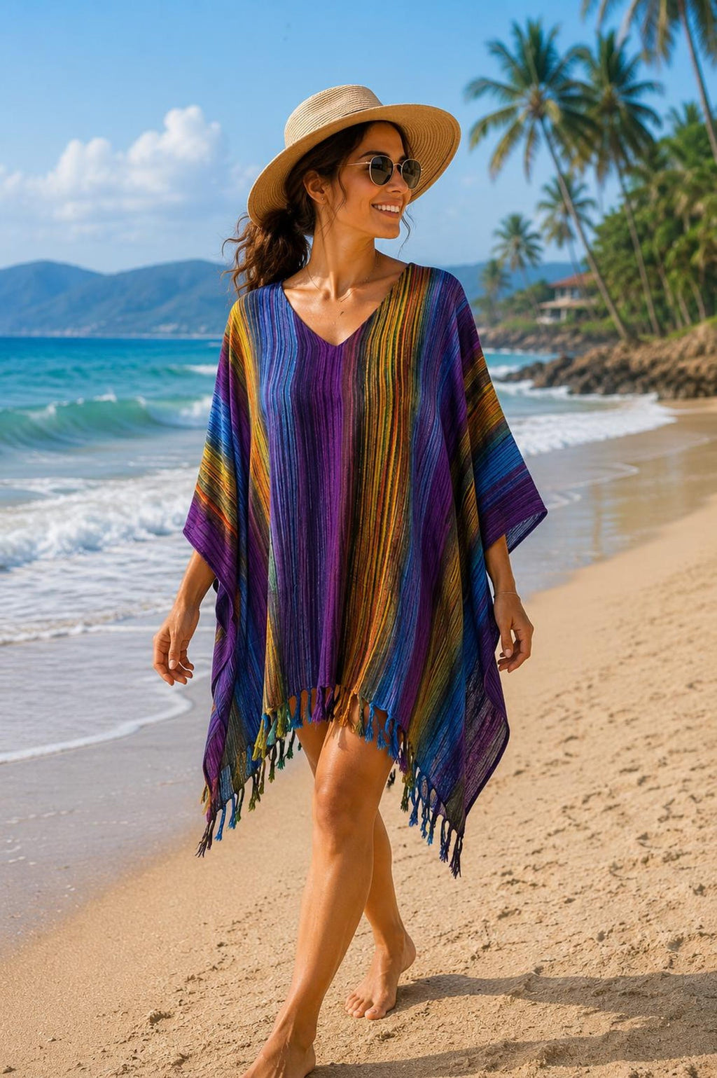 Dove Printed Cover-Up Dress - view 2