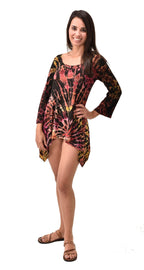 Elena Tie Dye Tunic Dress - view 1