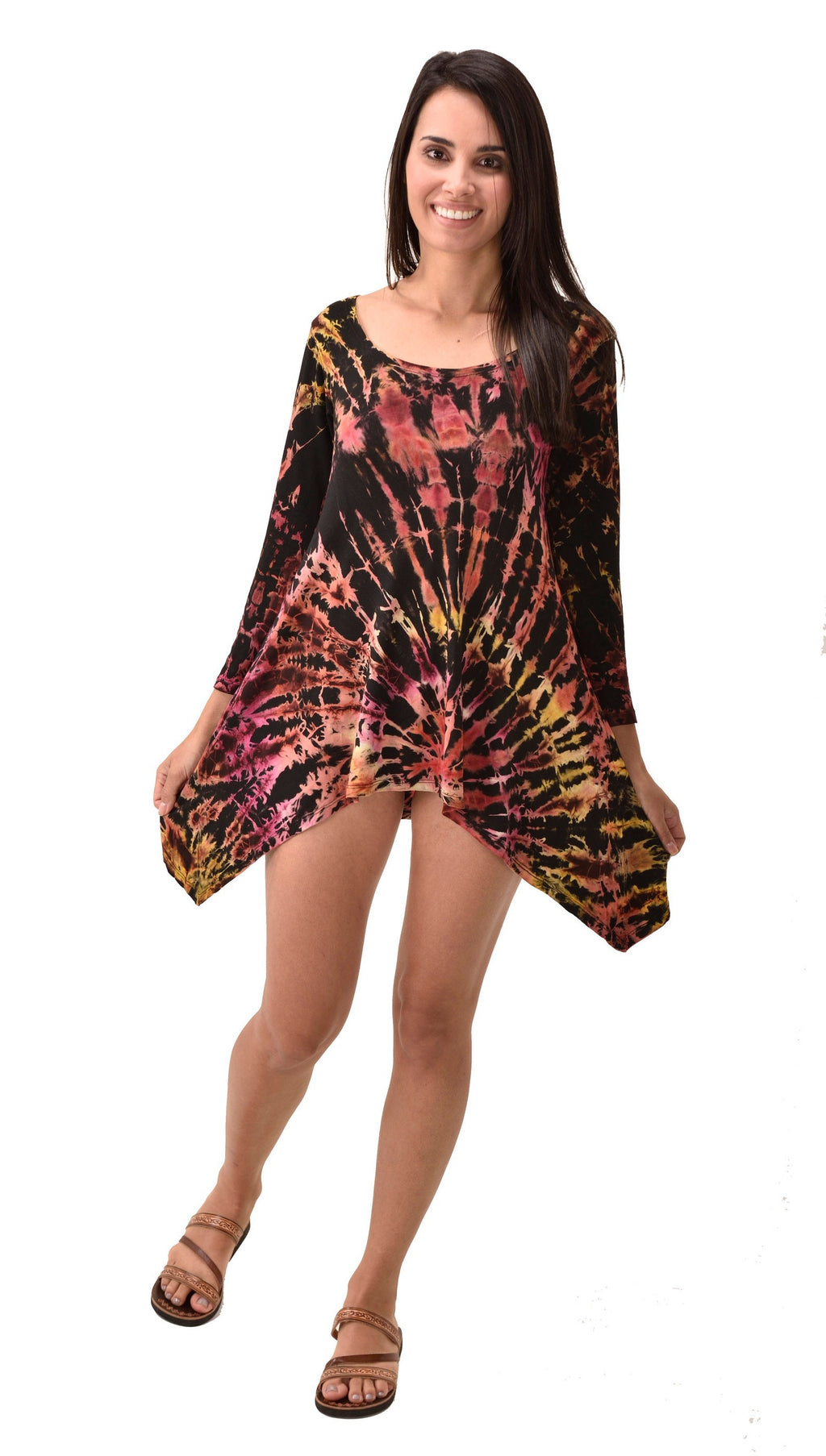 Elena Tie Dye Tunic Dress - view 2