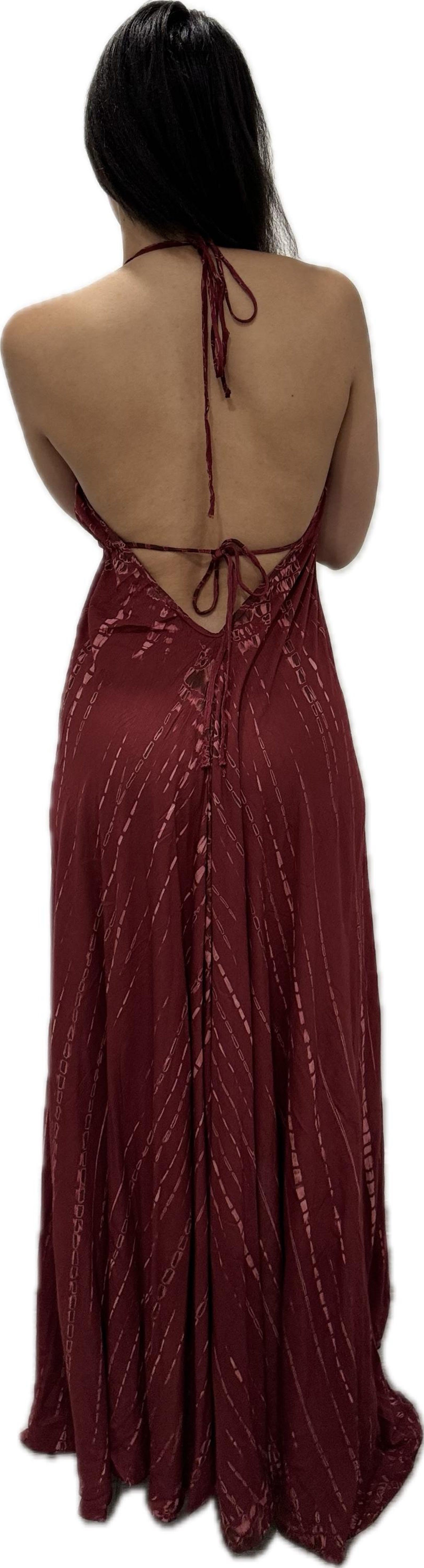 Isla Halter Tie Dye Dress - view 2