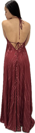 Isla Halter Tie Dye Dress - view 3