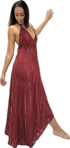 Isla Halter Tie Dye Dress - view 4