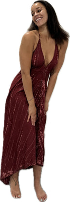 Isla Halter Tie Dye Dress - view 5