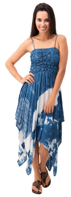Lucia Smocked Tie Dye Sundress - view 3