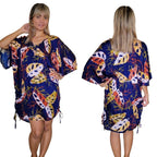 Maya Printed Cover-Up Dress - view 4