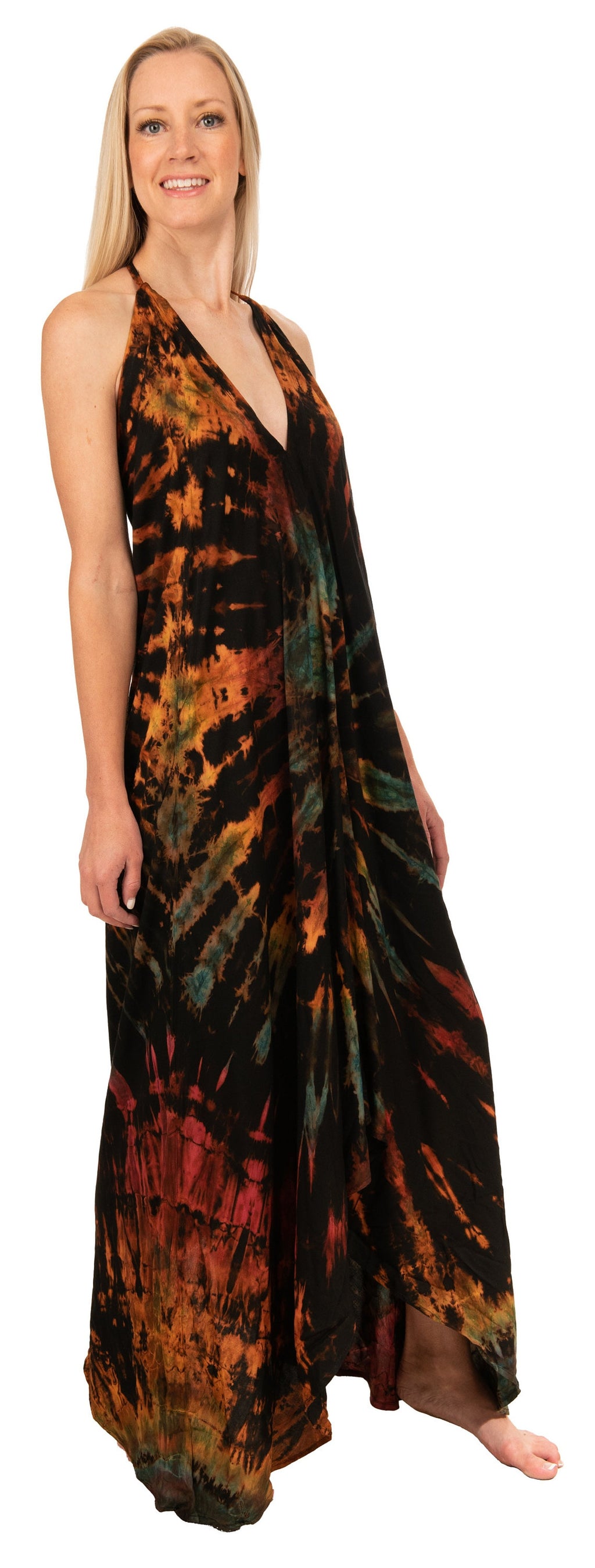 Nadia Halter Tie Dye Dress - view 2