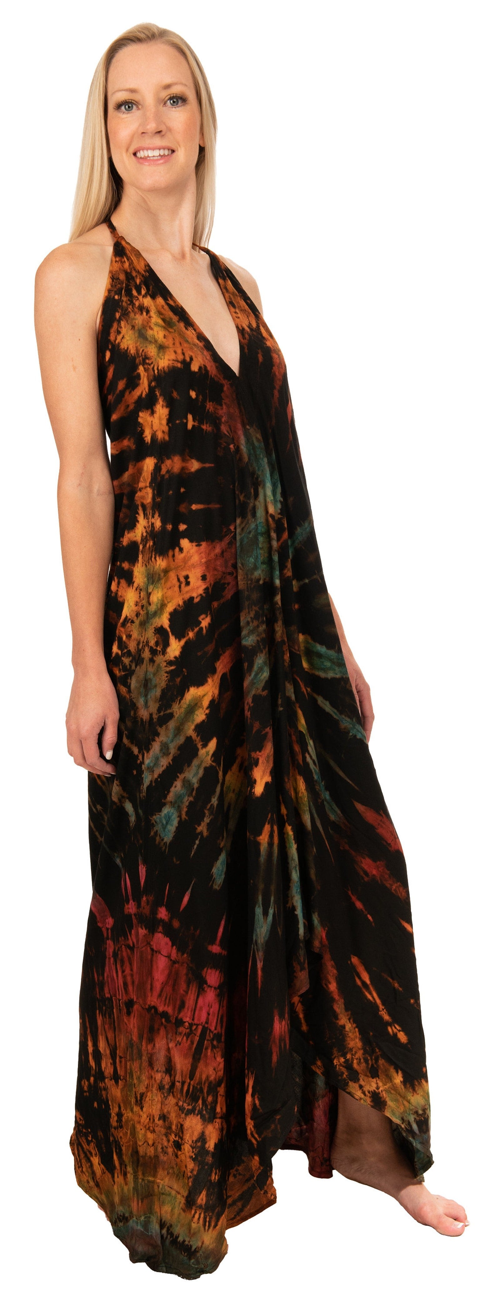 Nadia Halter Tie Dye Dress - view 2