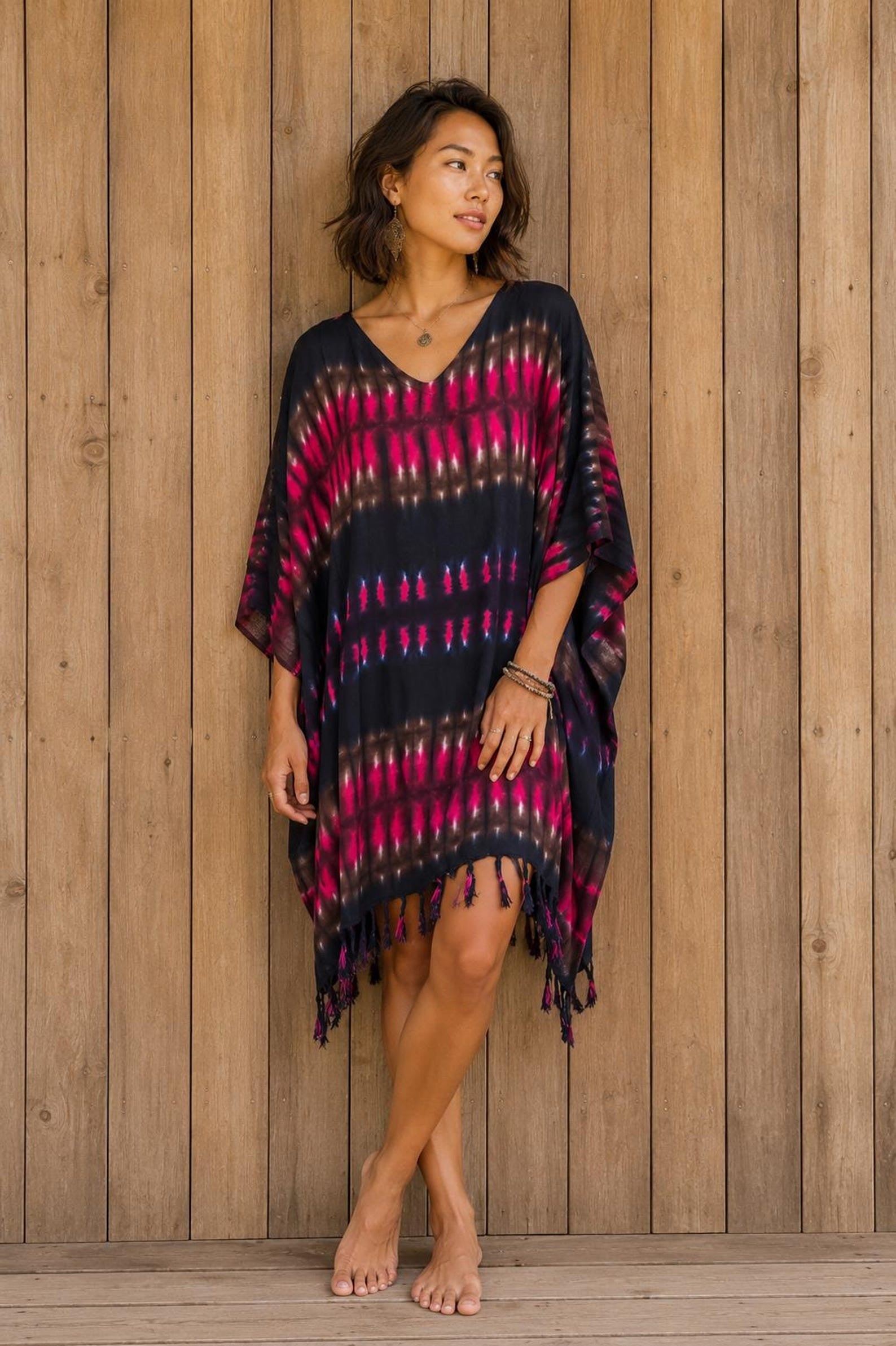 Nico Printed Cover-Up Dress - view 4