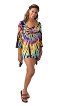 Rosa Tie Dye Tunic Dress - view 1