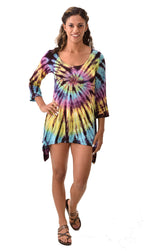 Rosa Tie Dye Tunic Dress - view 5