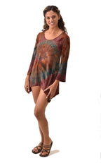 Selene Tie Dye Tunic Dress - view 1
