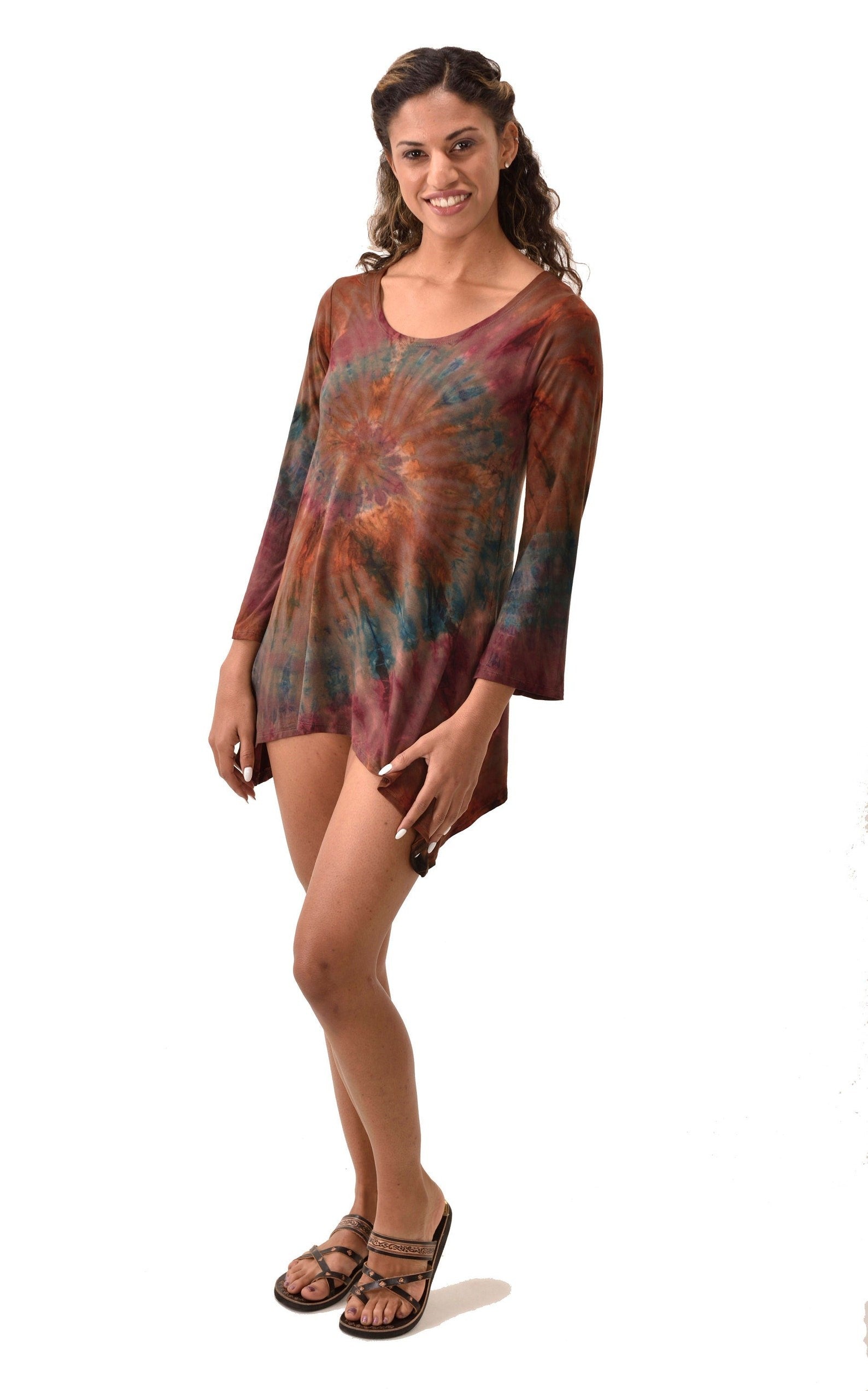 Selene Tie Dye Tunic Dress - view 1