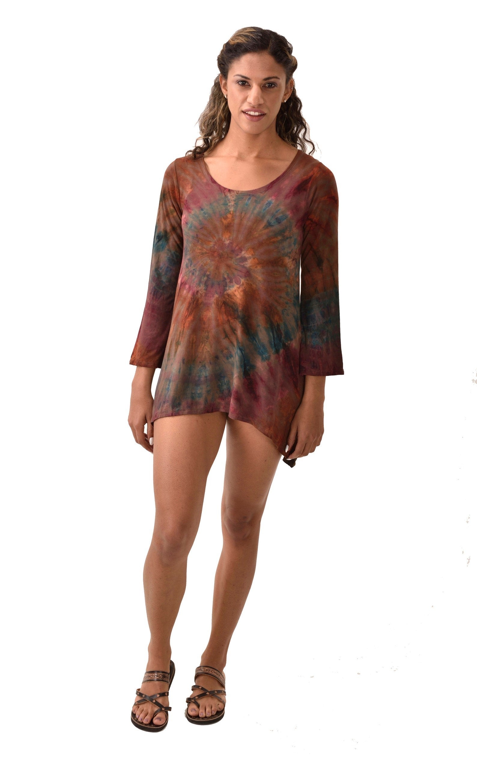 Selene Tie Dye Tunic Dress - view 2