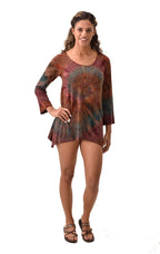 Selene Tie Dye Tunic Dress - view 3