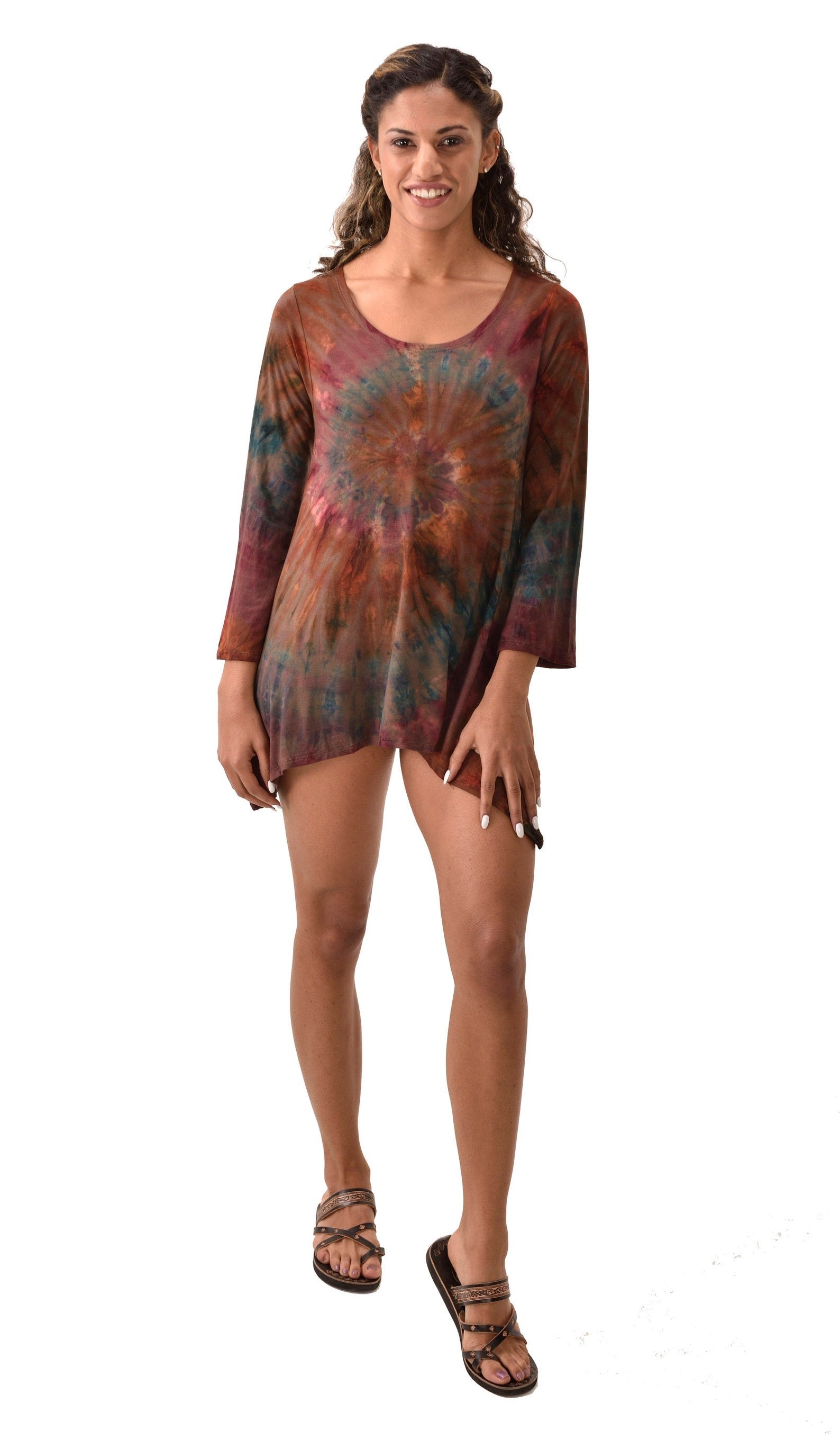Selene Tie Dye Tunic Dress - view 4