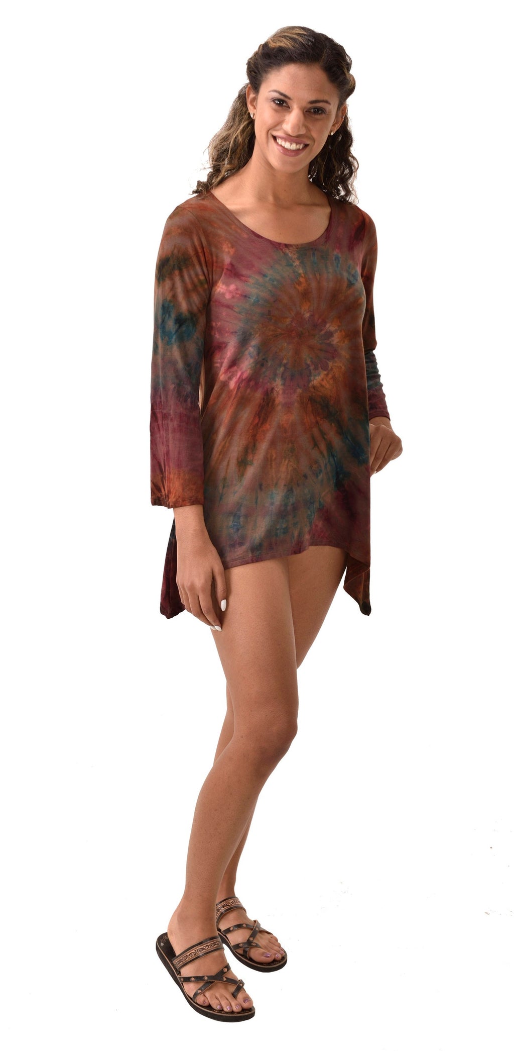Selene Tie Dye Tunic Dress - view 5