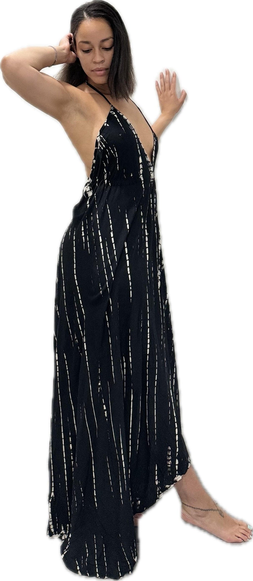 Sofia Halter Tie Dye Dress - view 1