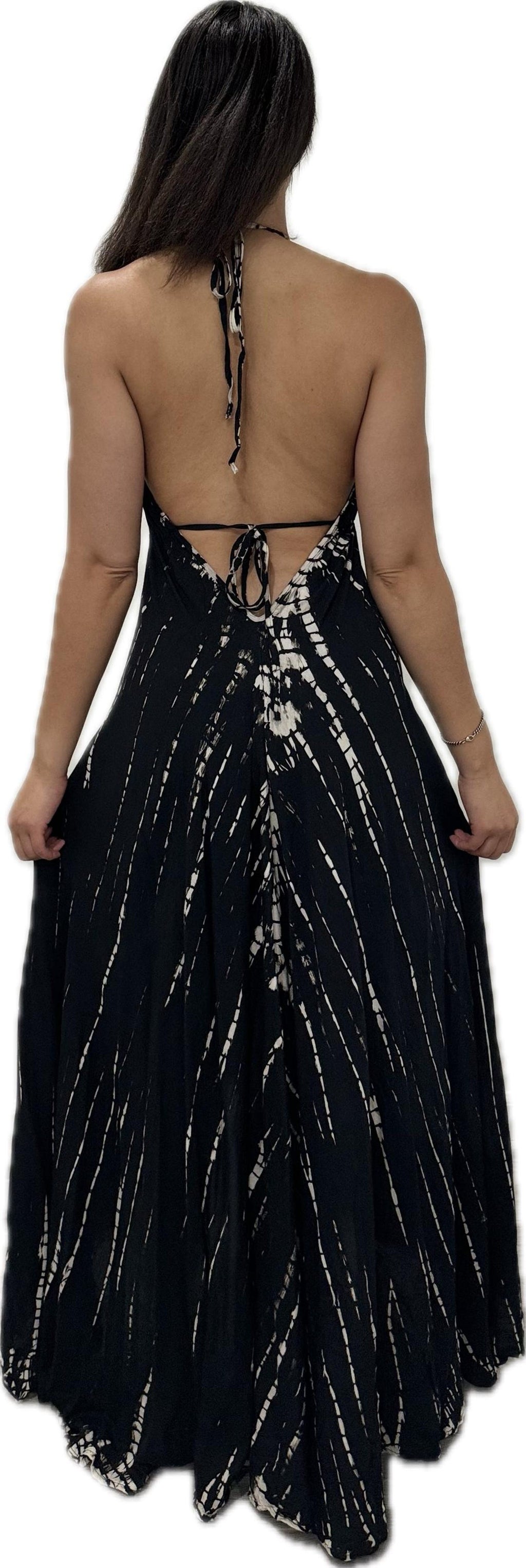 Sofia Halter Tie Dye Dress - view 2