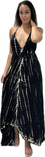 Sofia Halter Tie Dye Dress - view 5