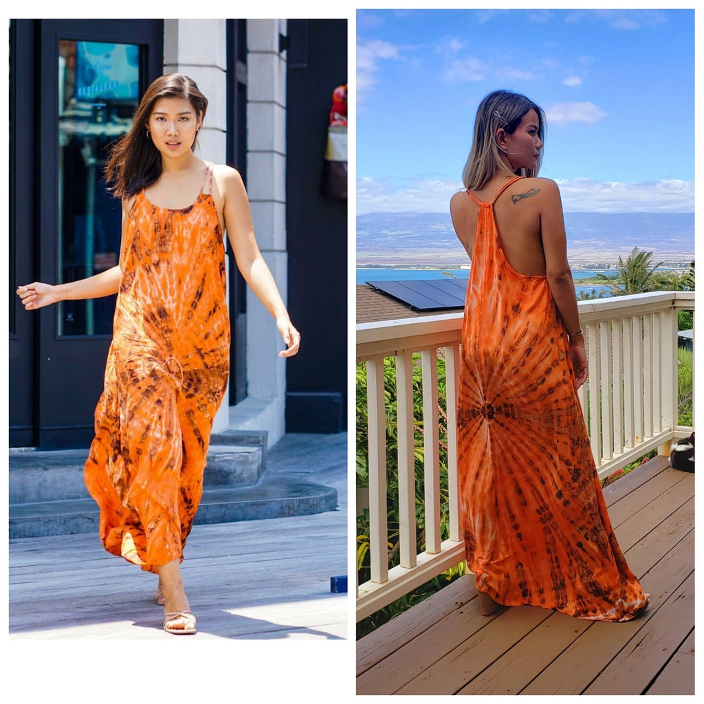 Solana Racerback Tie Dye Maxi Dress - view 2