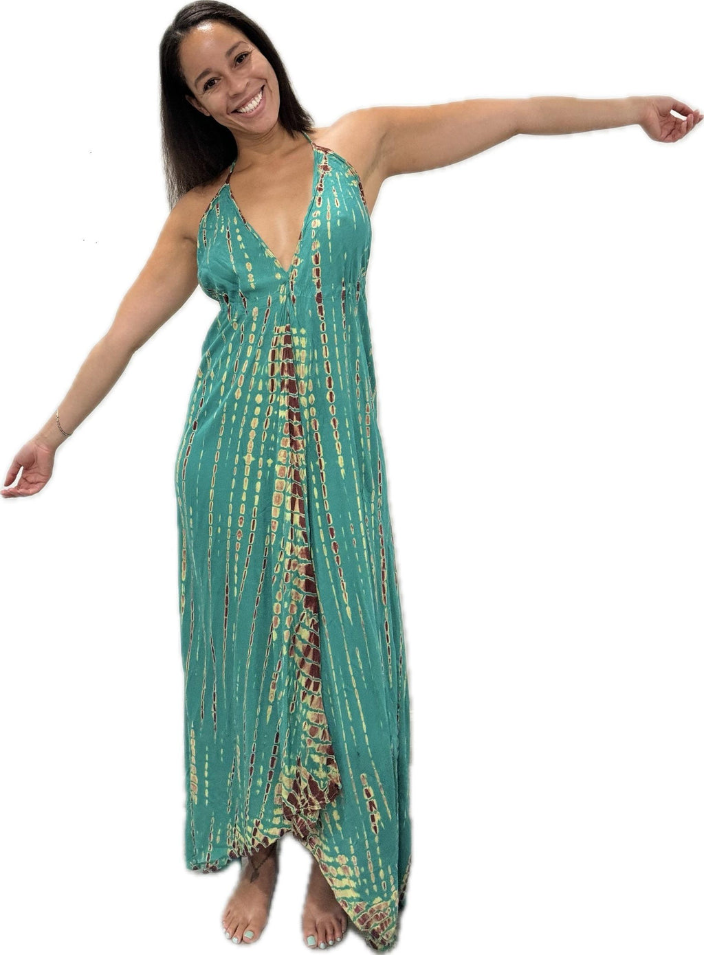 Vera Halter Tie Dye Dress - view 2
