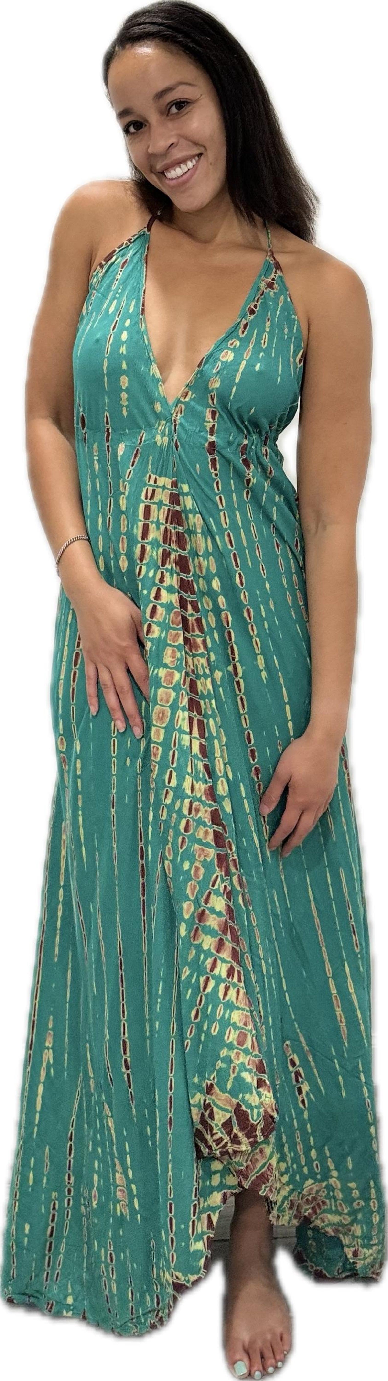 Vera Halter Tie Dye Dress - view 3